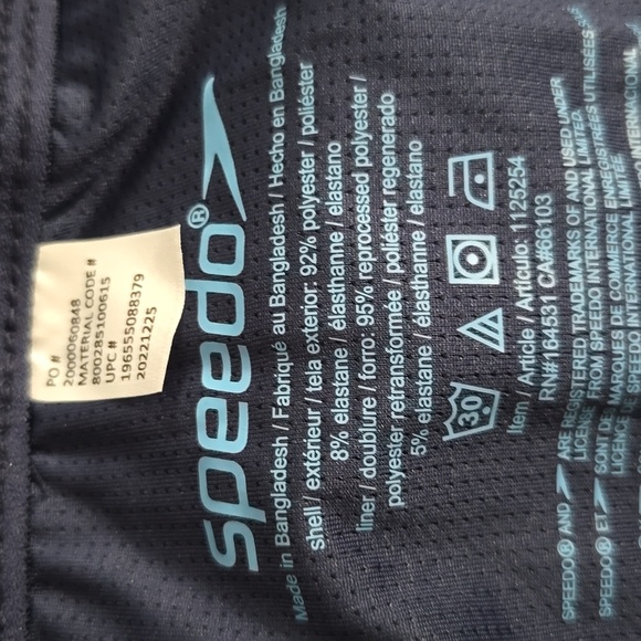 Speedo mens tech volly lined swim set trunks m l xl xxl nwt - Picture 5 of 5